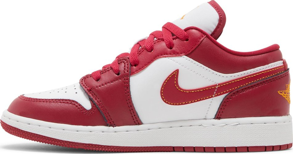 Air Jordan 1 Low GS Cardinal 553560-607