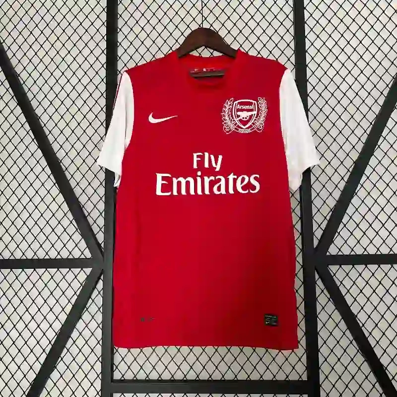 Retro 2011-12 Arsenal Home 125th Anniversary Football jersey retro