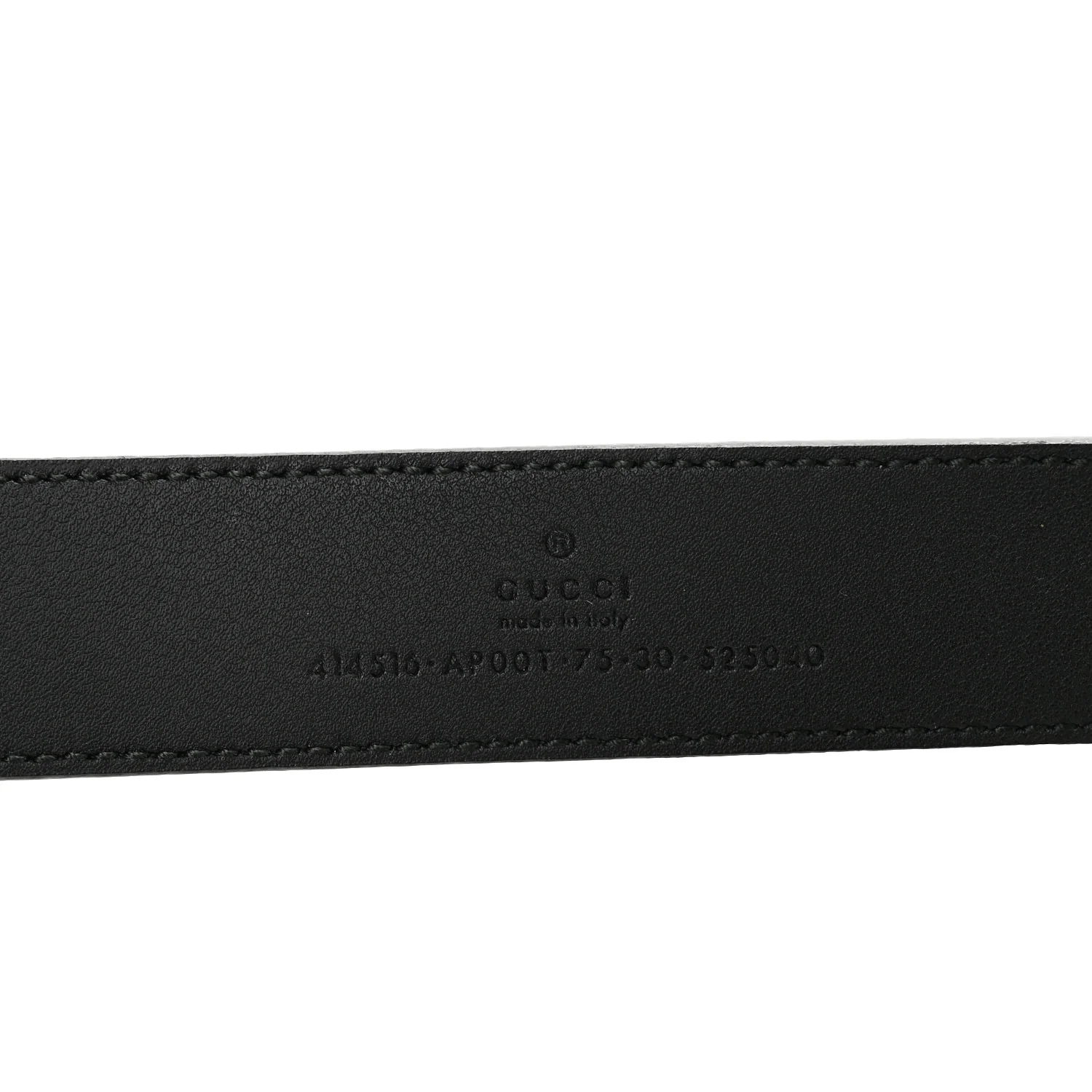 Calfskin Double G 30mm Belt 75 30 Black