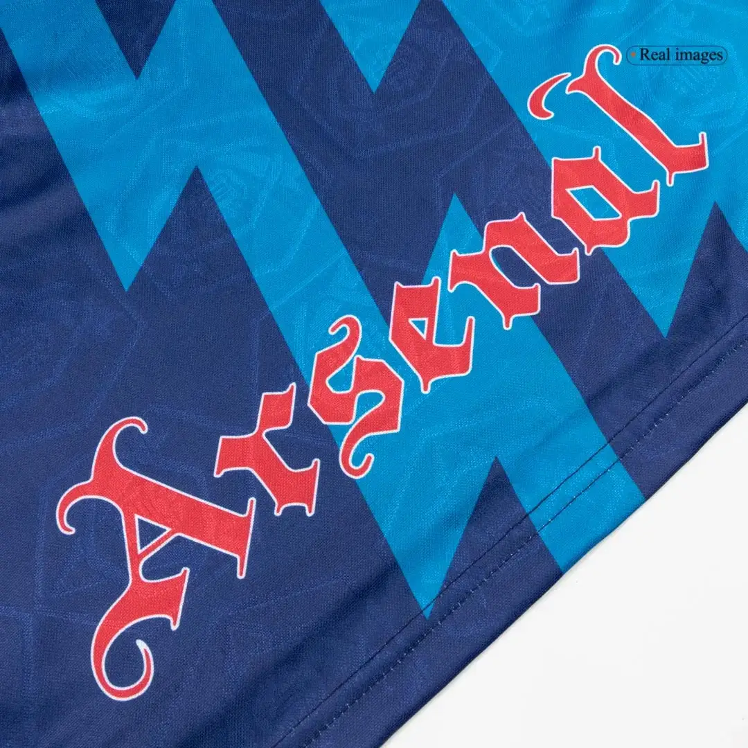 BERGKAMP #10 Arsenal 1995/96 Away Retro Soccer Jersey