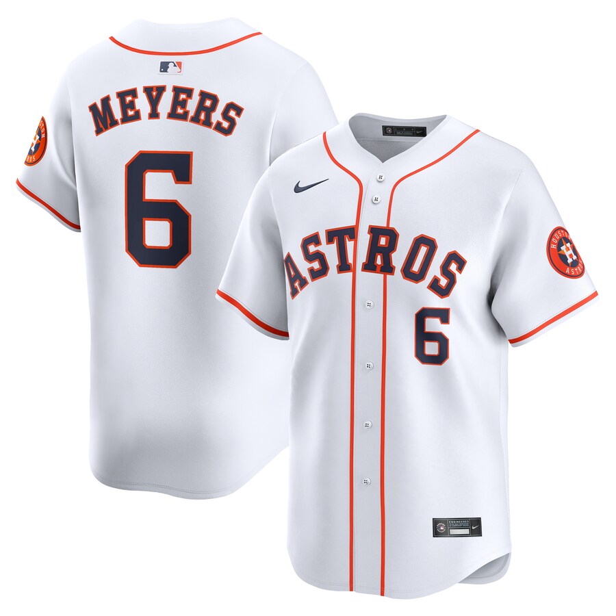 Jake Meyers Houston Astros Home Limited Player Jersey White