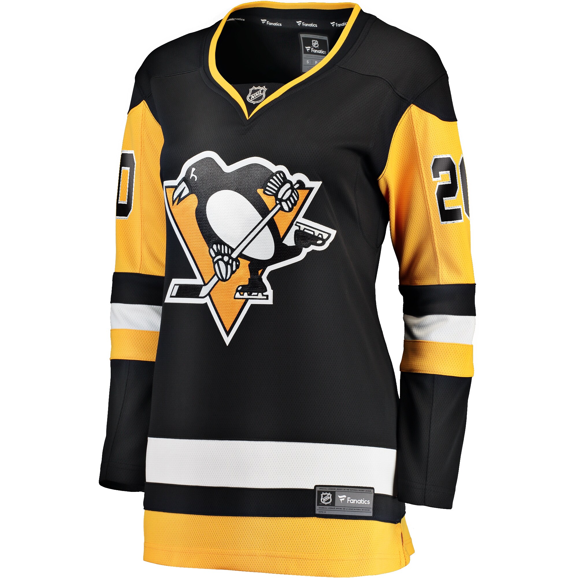 Lars Eller Pittsburgh Penguins Fanatics Women’s Home Breakaway Player Jersey – Black