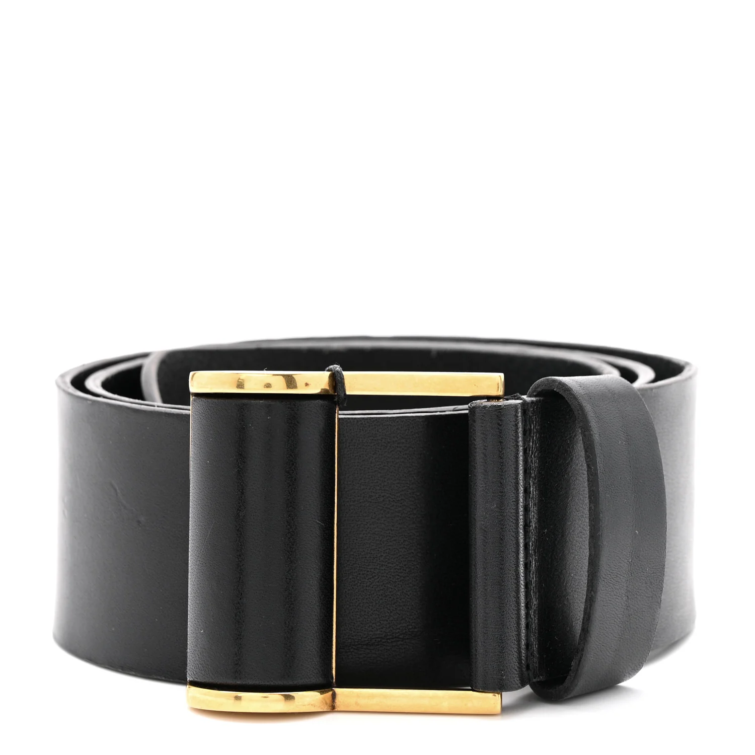 Calfskin Ceinture Belt 80 32 Black
