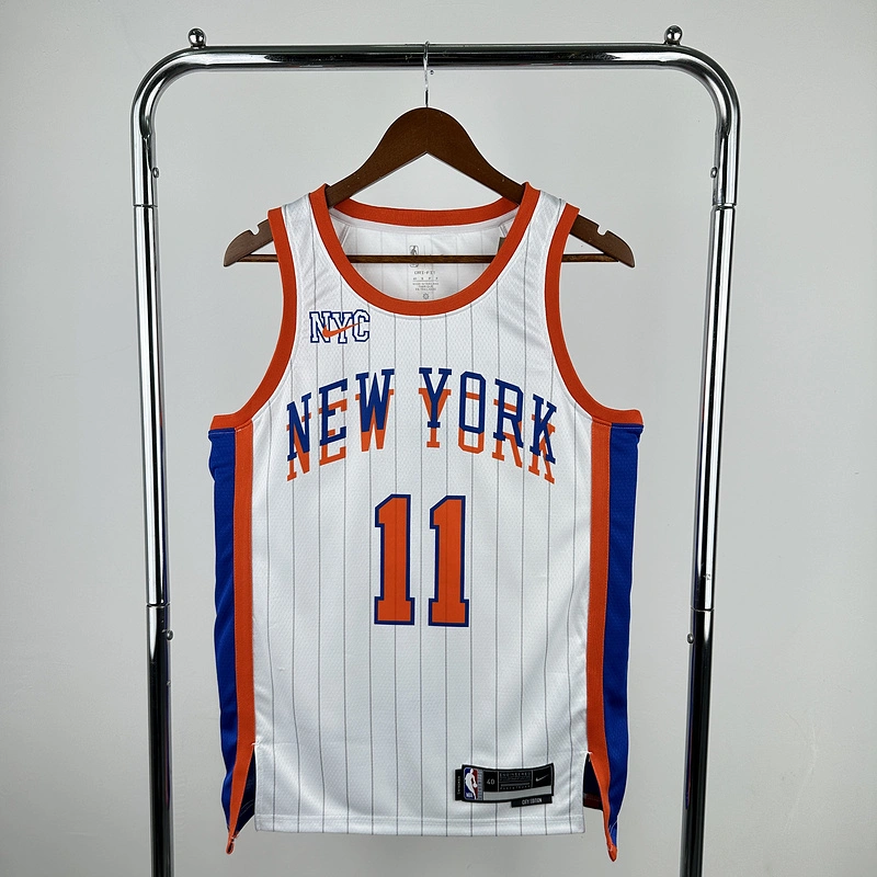 2025 New York Knicks 11 BRUNSON Basketball Jersey