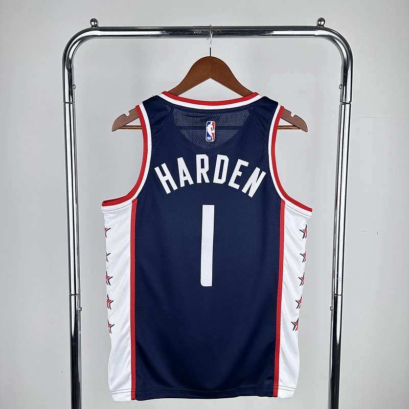 2019 NBA LA Clippers (1 HARDEN) Basketball Jersey