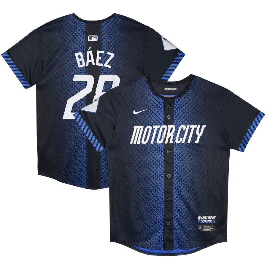 Javier Baez Detroit Tigers Preschool 2024 City Connect Limited Jersey Navy
