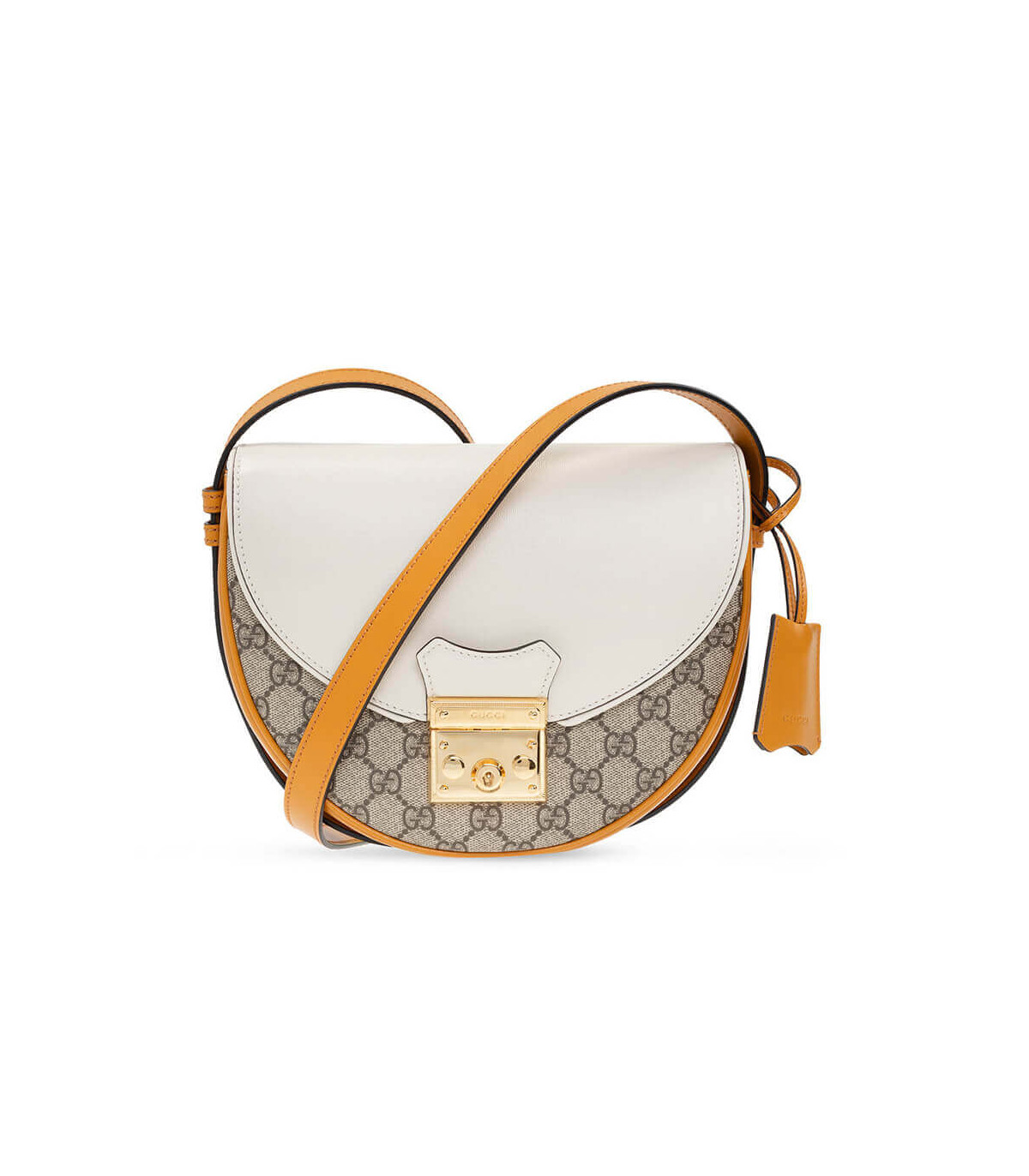 Gucci Padlock Small Shoulder Bag White