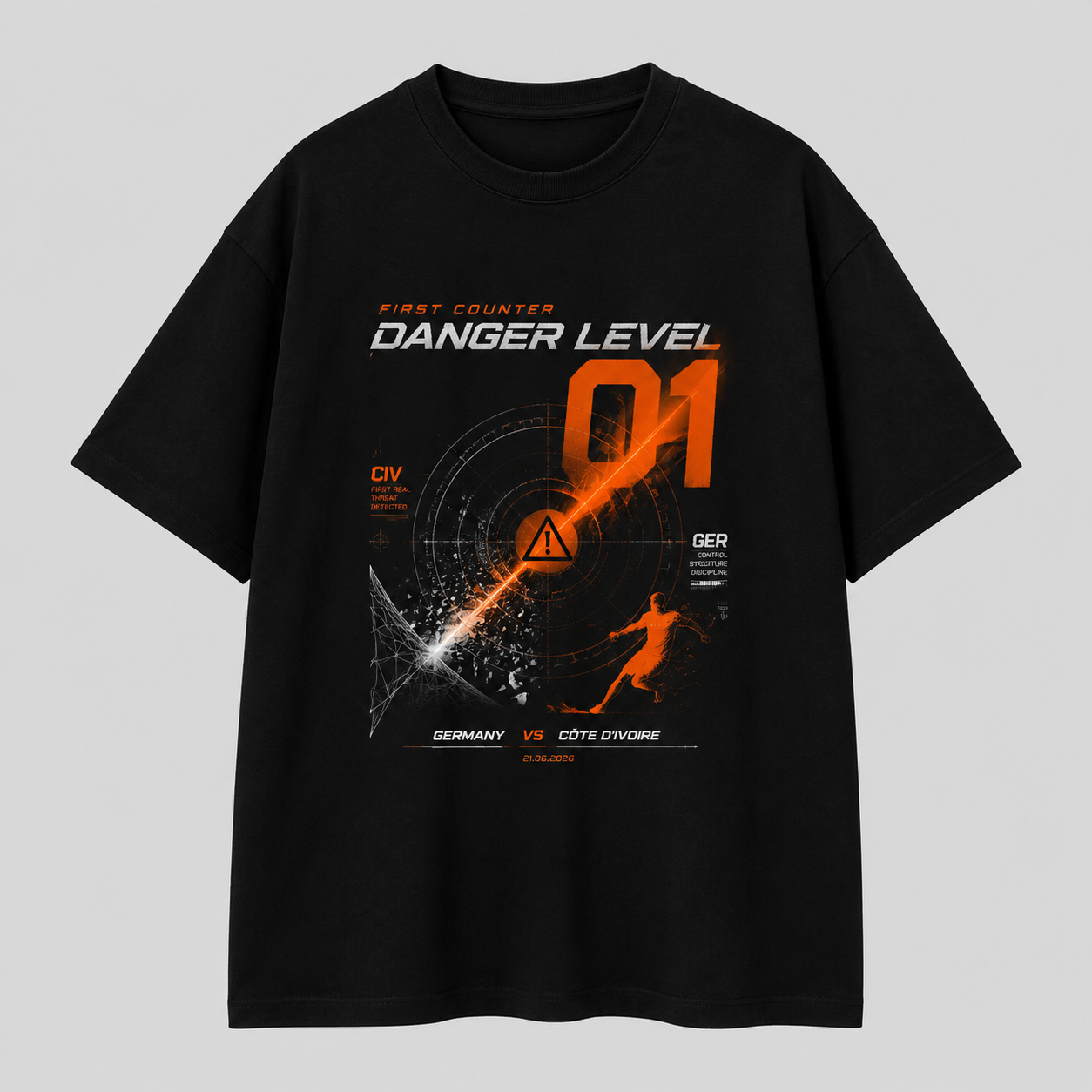 Unisex Loose Fit T-Shirt 100% Cotton Soft Comfortable Summer Casual Printed Top