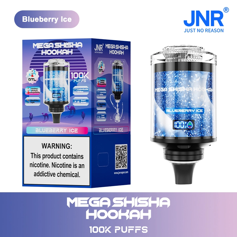 JNR Mega Shisha Hookah 100K Disposable Vape