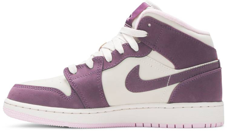 Air Jordan 1 Retro Mid GS Pro Purple 555112-500