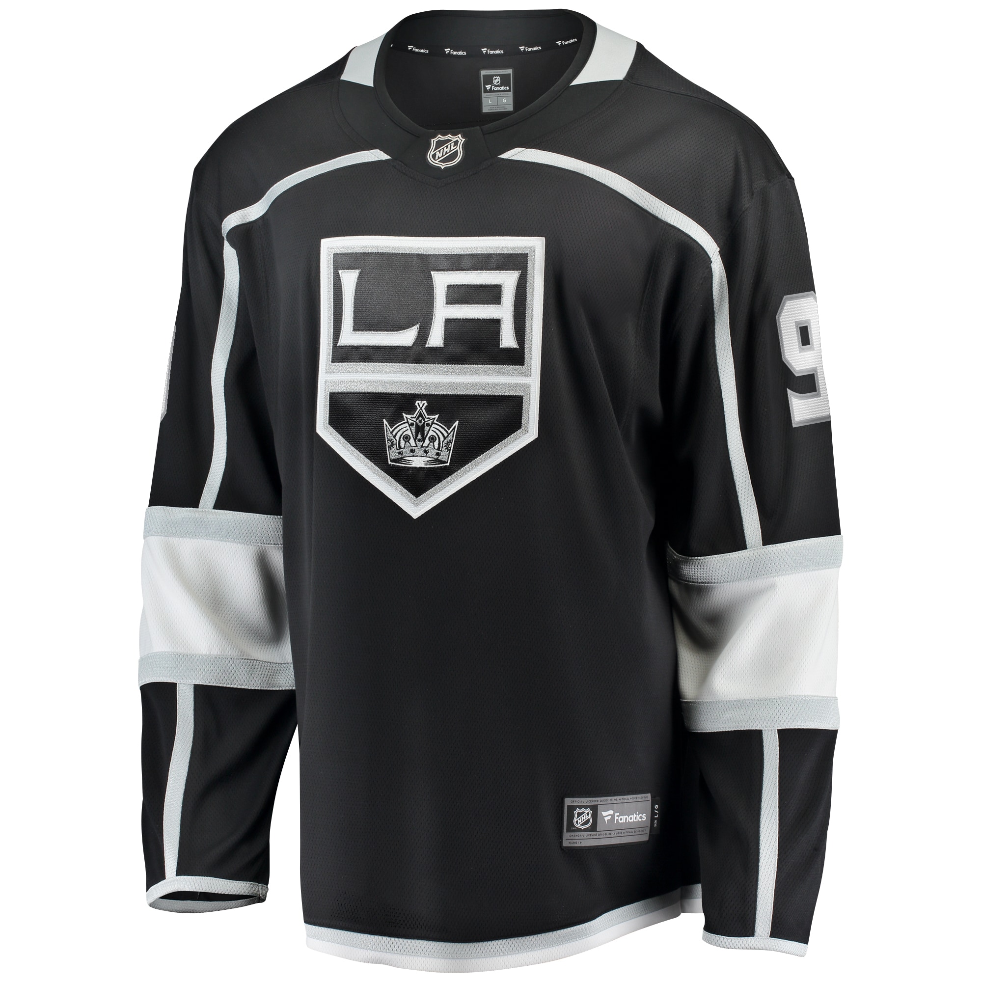 Adrian Kempe Los Angeles Kings Fanatics Home Premier Breakaway Player Jersey – Black