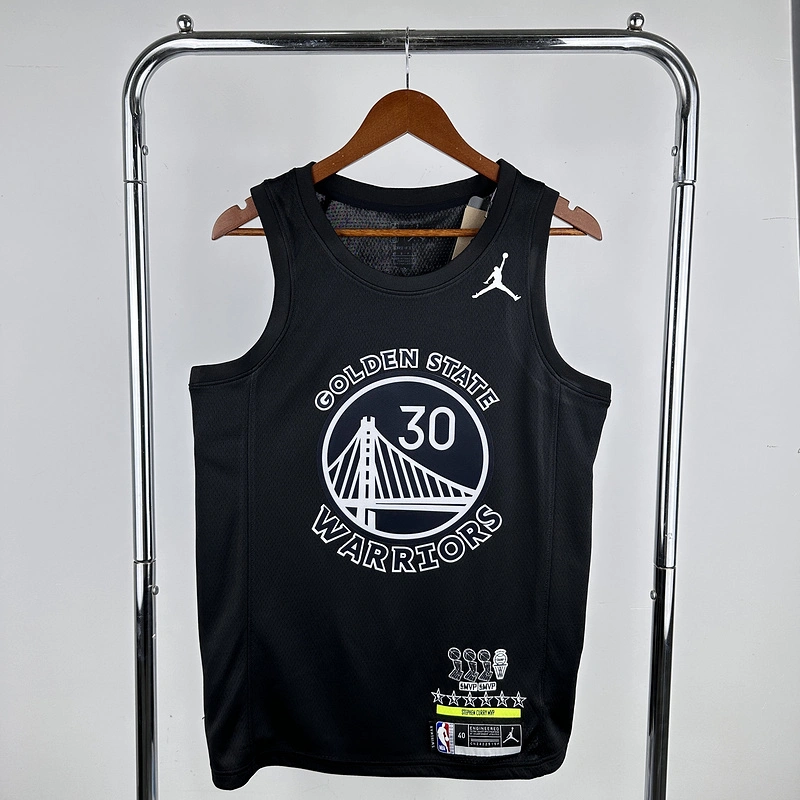 2024 NBA Golden State Warriors 30 CURRY Basketball Jersey