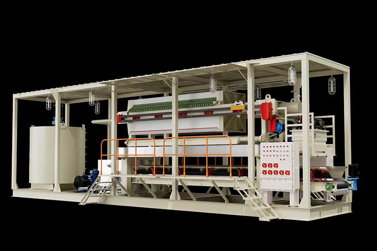 Pry-block filter press