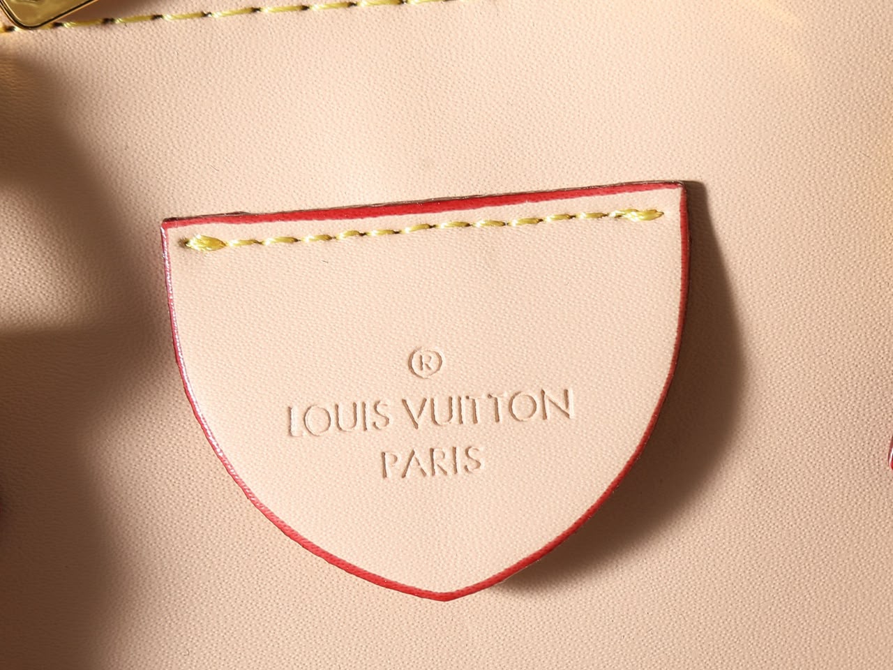 Louis Vuitton Alma PM Bag Beige 32cm M27388