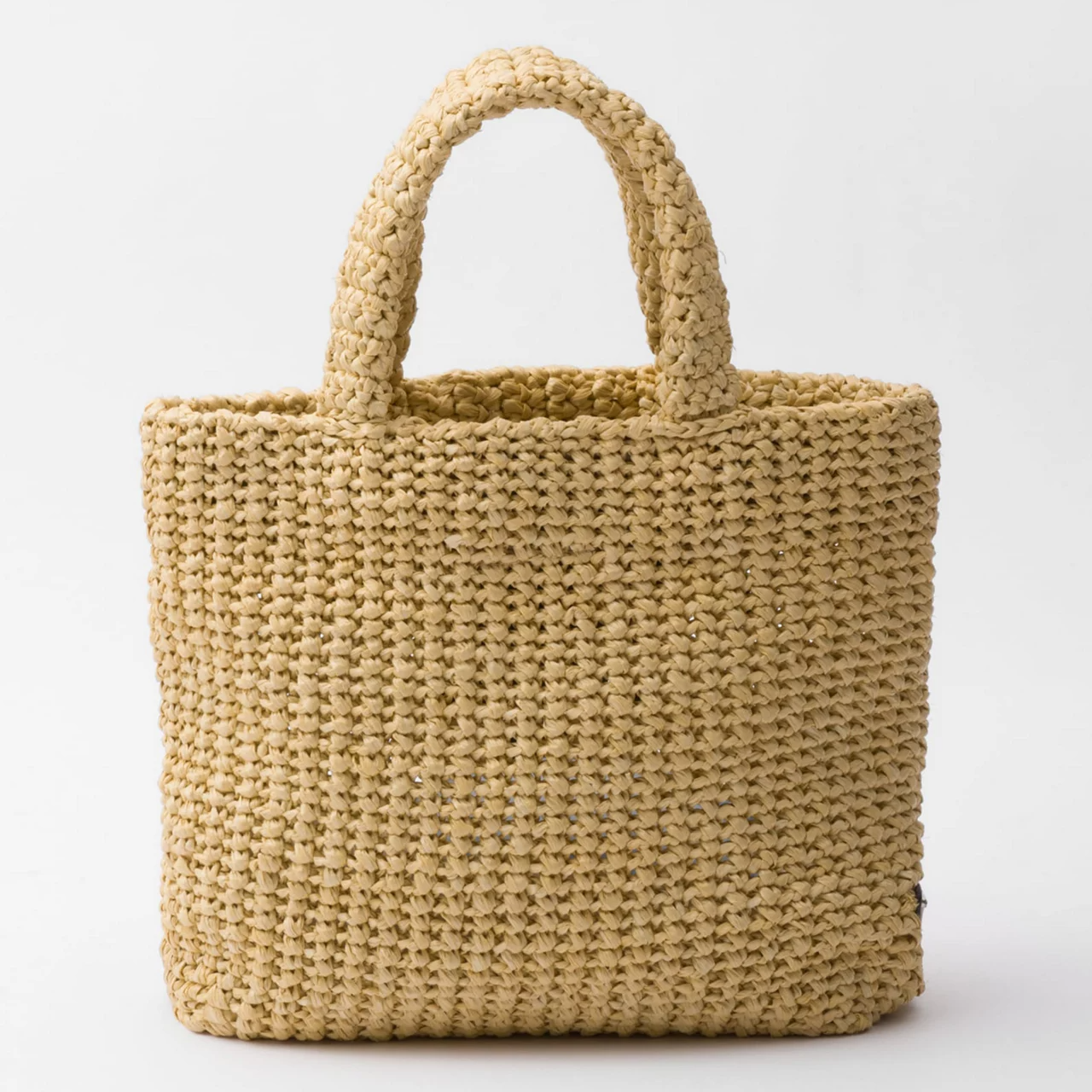Prada Small Crochet Logo Tote Bag 24cm