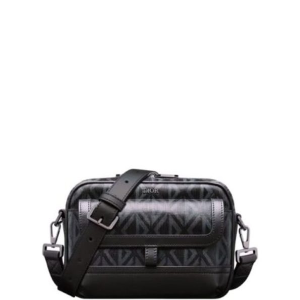 DIOR HIT THE ROAD MESSENGER BAG CD BLACK 20CM