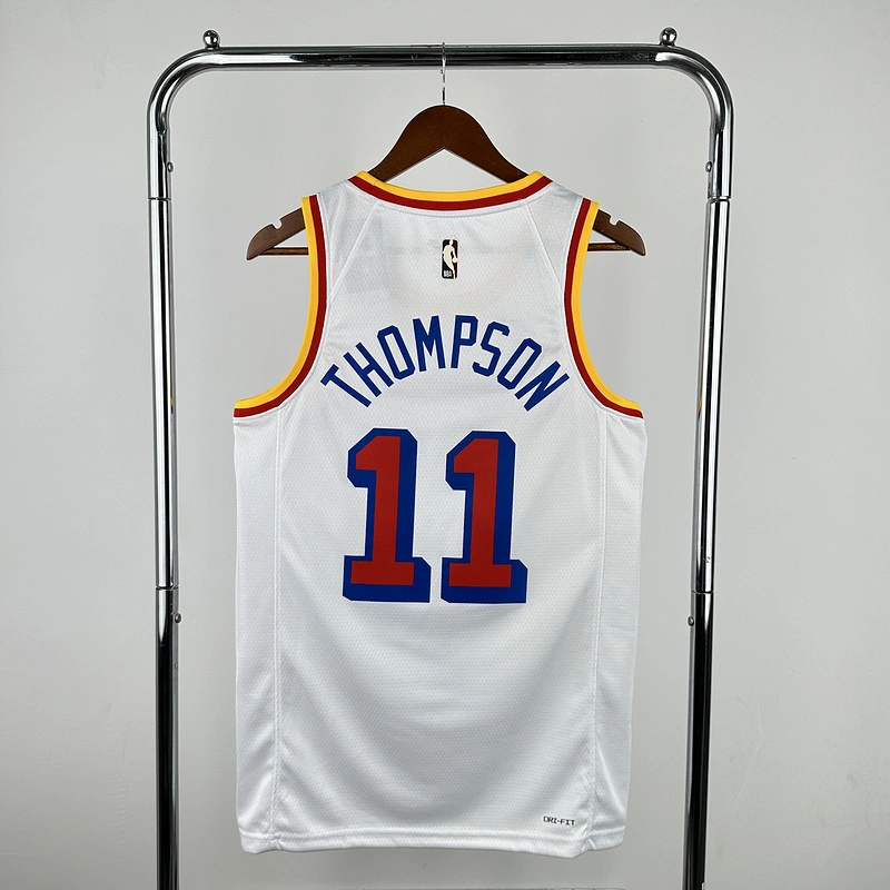 2025 NBA Golden State Warriors 11 THOMPSON Basketball Jersey