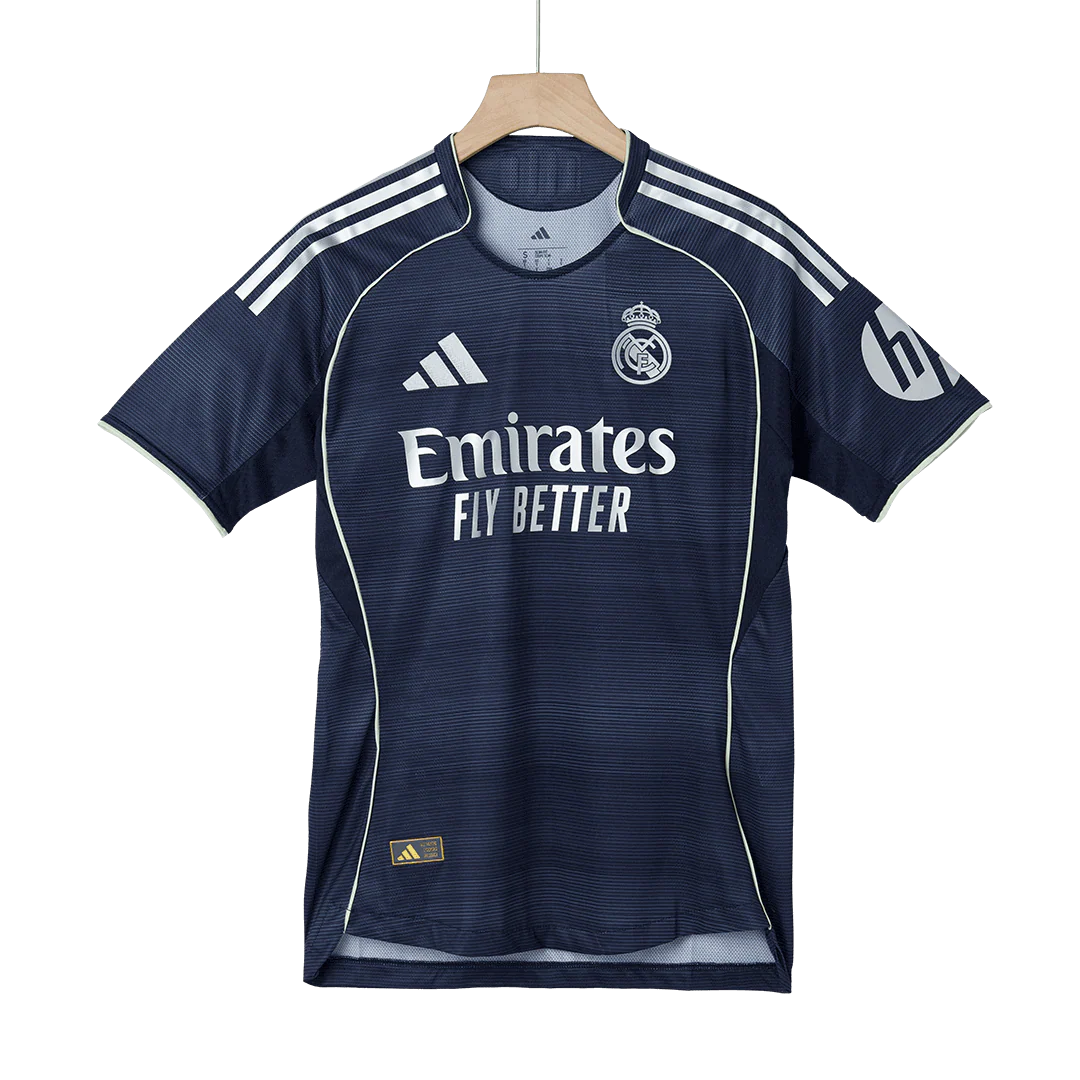 Real Madrid Player Version Away Soccer Jersey 2025/26 Navy