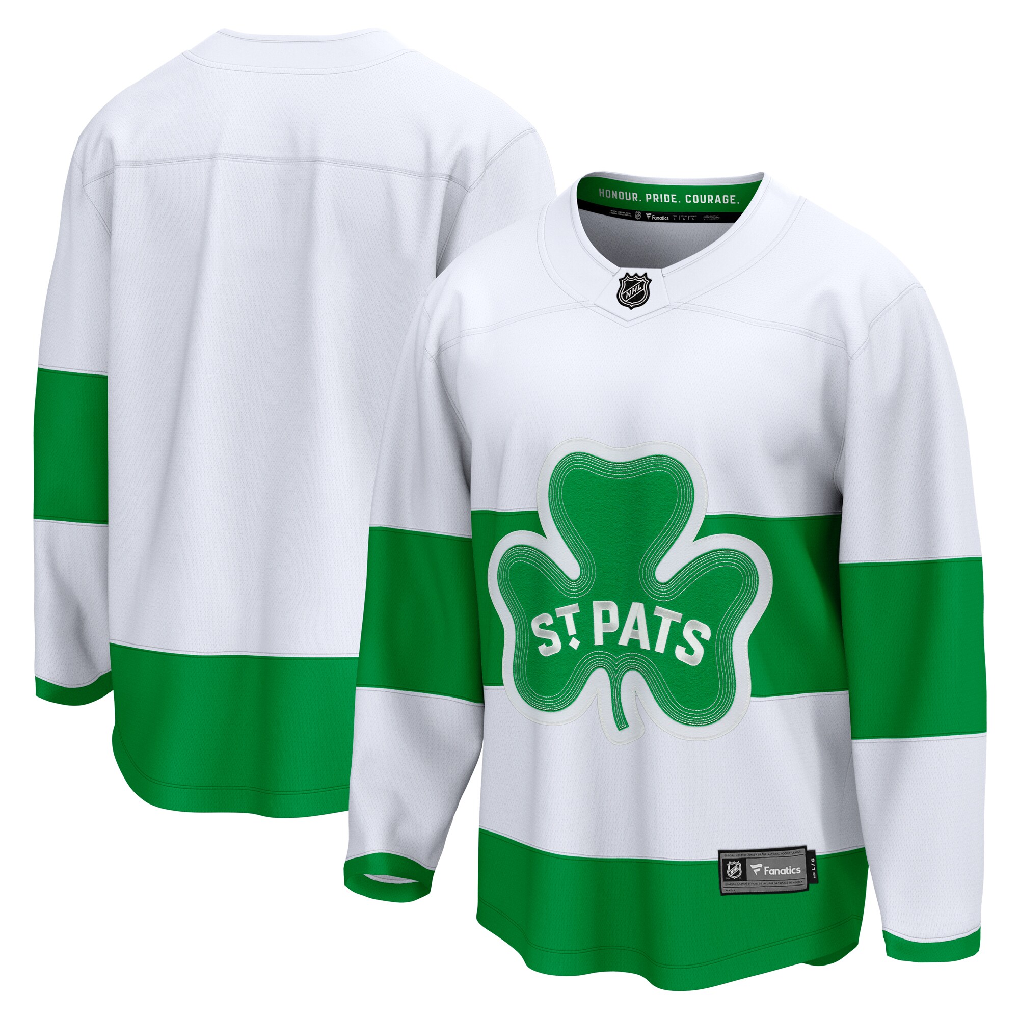 Toronto Maple Leafs Fanatics St. Patricks Alternate Premier Breakaway Jersey – White