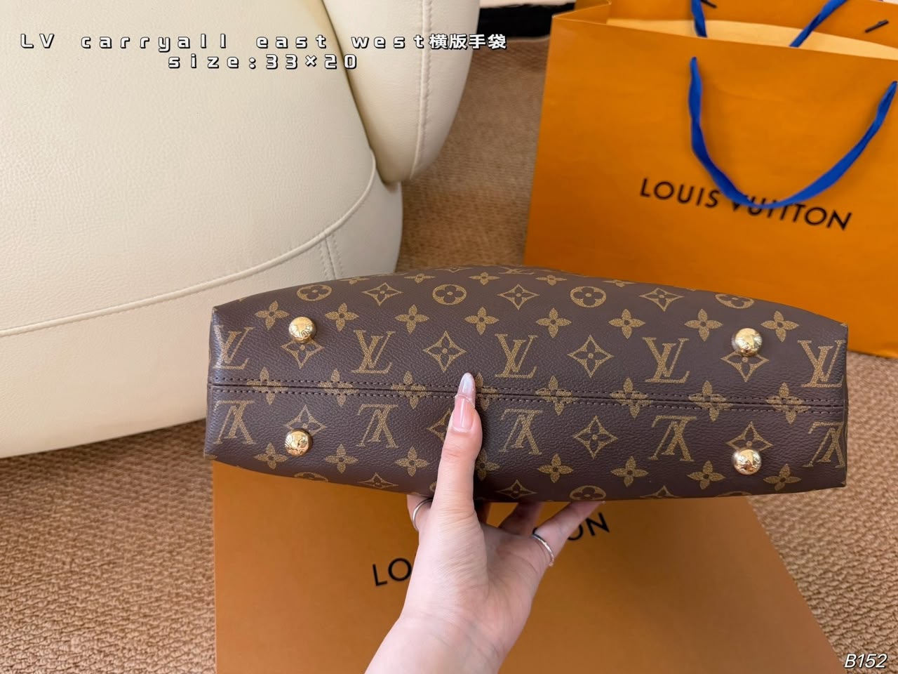 Louis Vuitton CarryAll East West Bag Monogram Canvas 36cm M28101