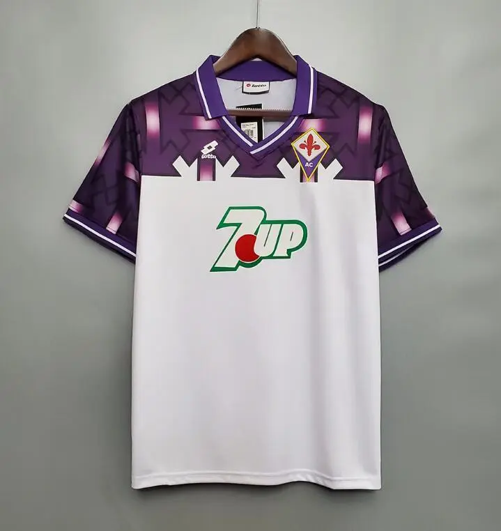 Retro 1992-93 Fiorentina away Football jersey retro