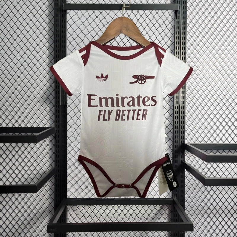 2025-26 Baby Arsenal 2 Away Football jersey