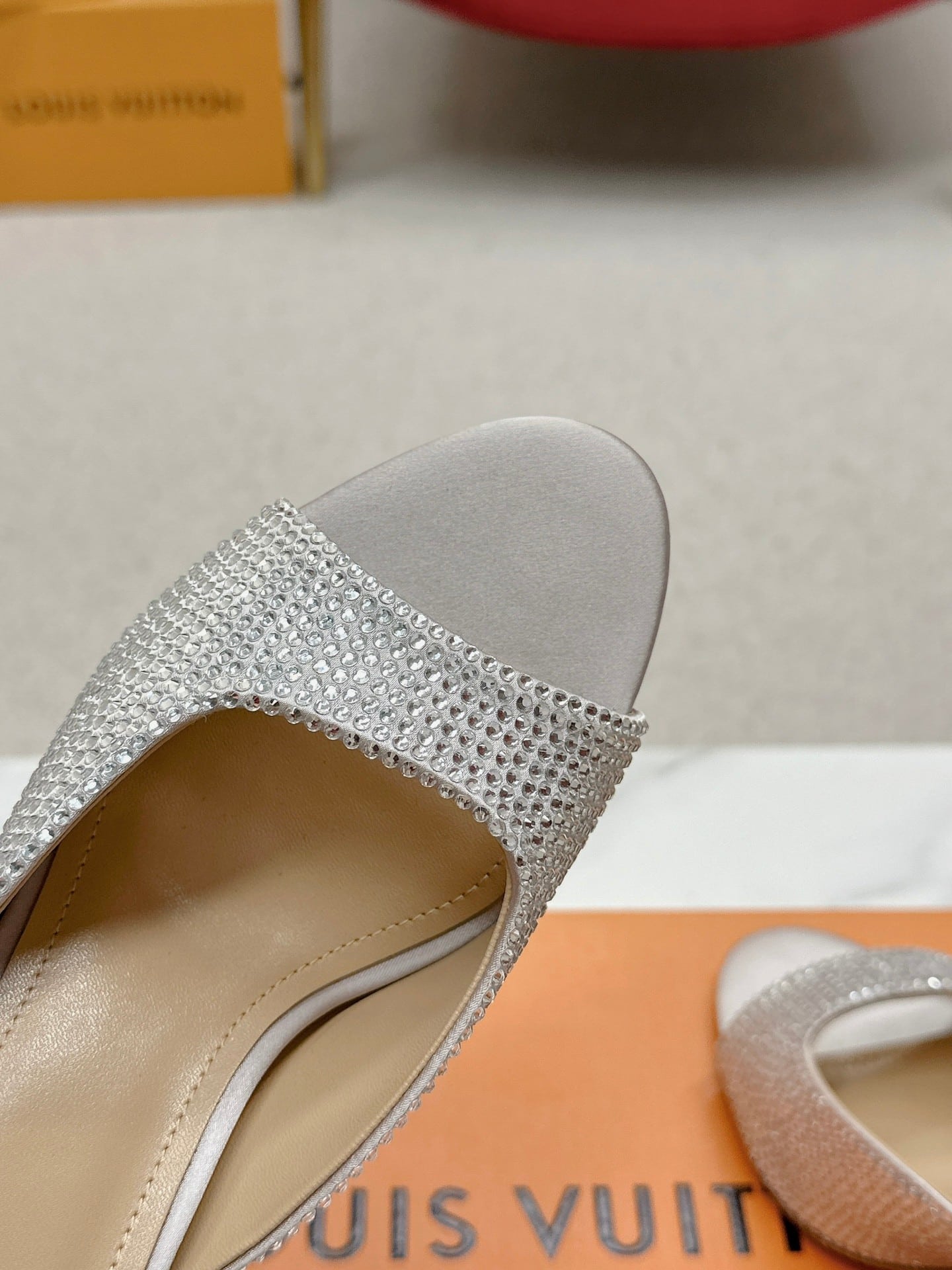Louis Vuitton Super Mule Silver 1Acj47