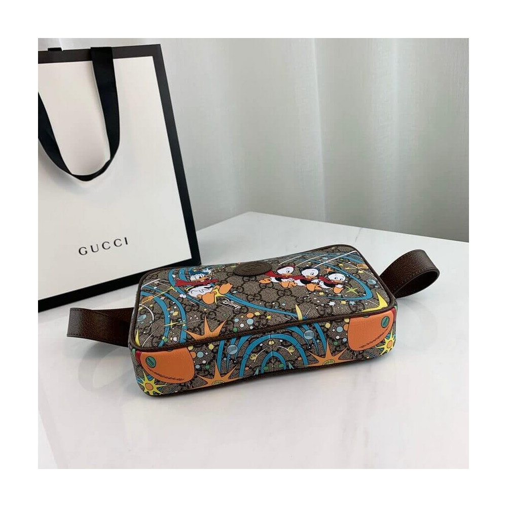 Disney x Gucci Donald Duck Print Belt Bag