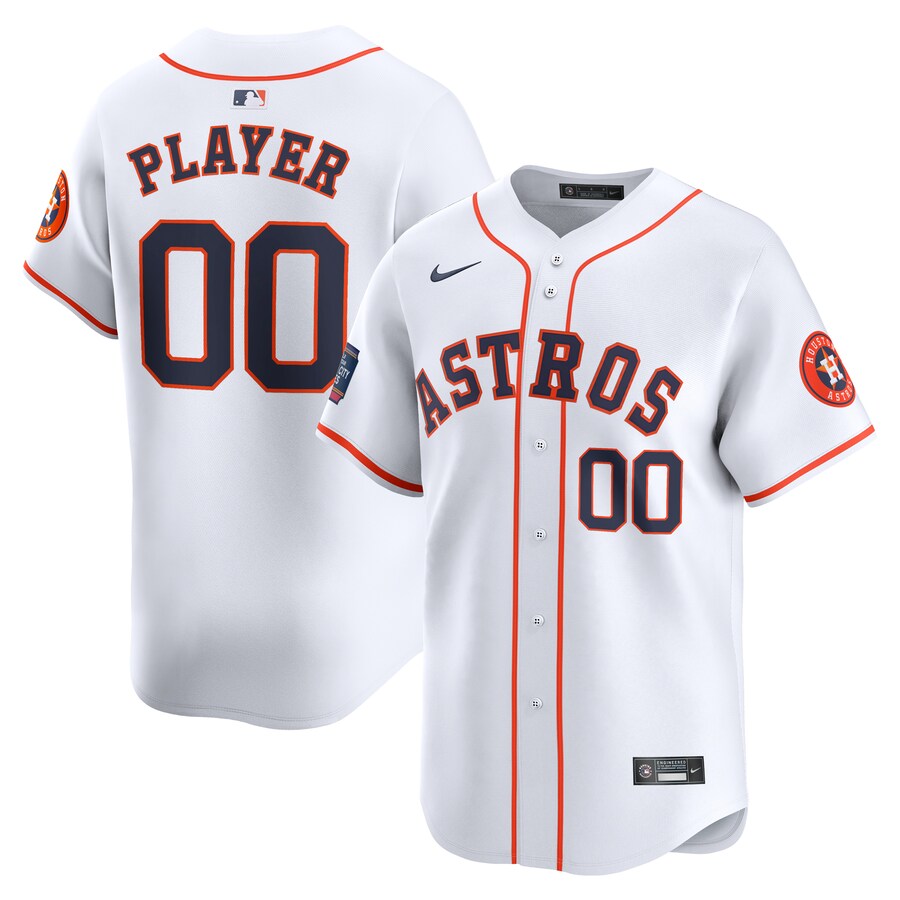 Houston Astros 2024 MLB World Tour Mexico City Series Home Limited Pick-A-Player Jersey  White