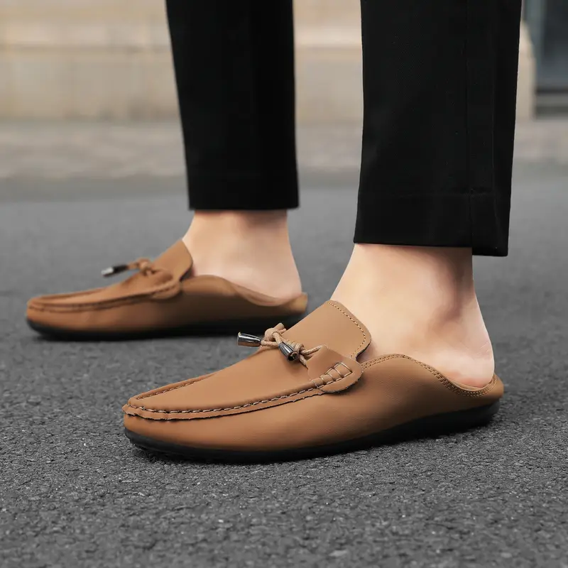 Casual Outdoor Loafers | Lazy One Foot Stirrup Flat Shoes
