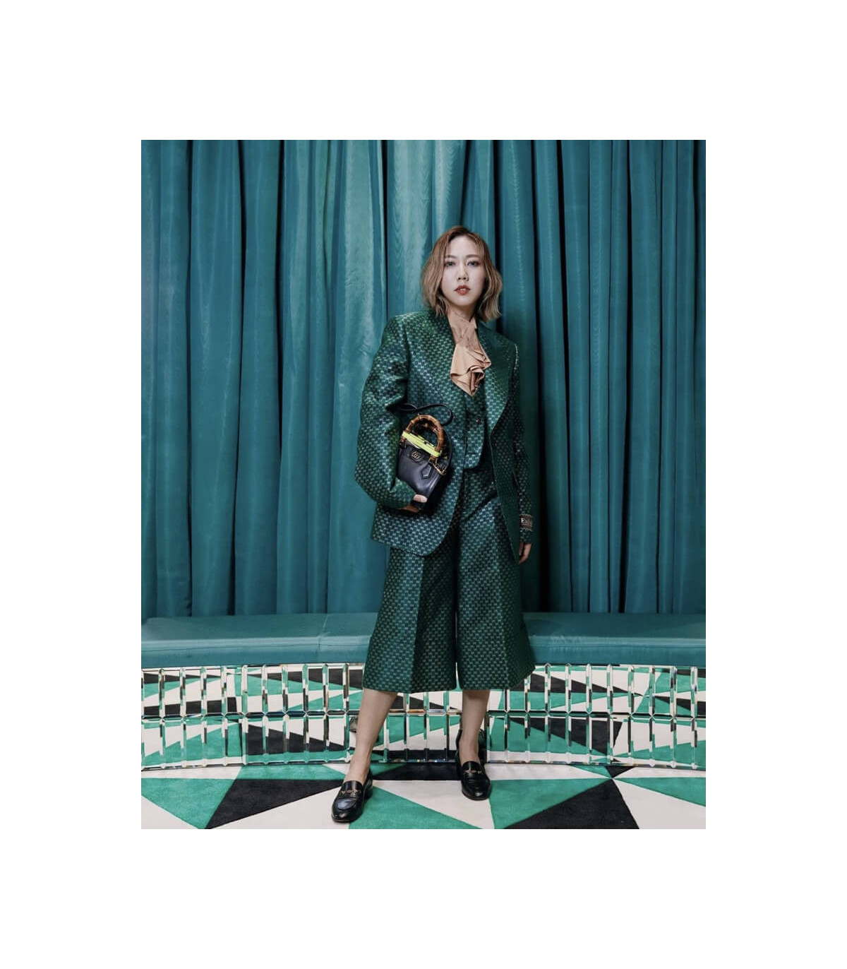 Gucci Diana Mini Tote Bag Black