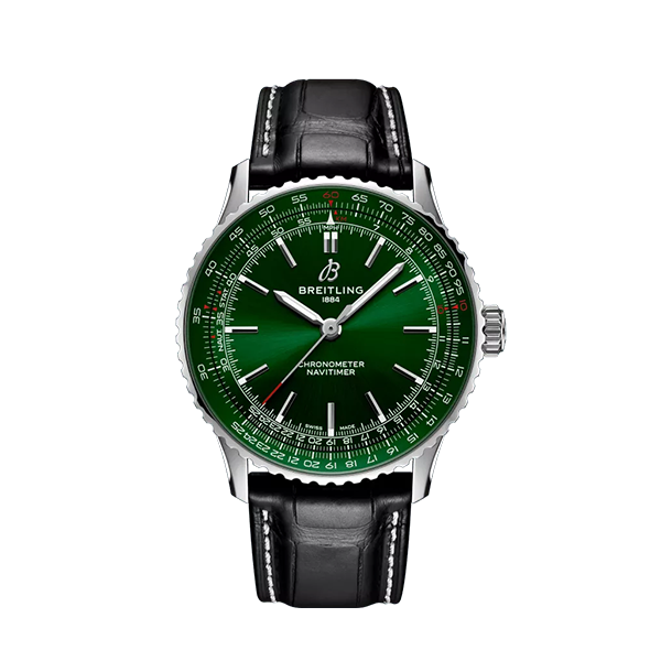 【2024 Hot Sale】Breitling Navitimer GREEN AMAZING DIAL