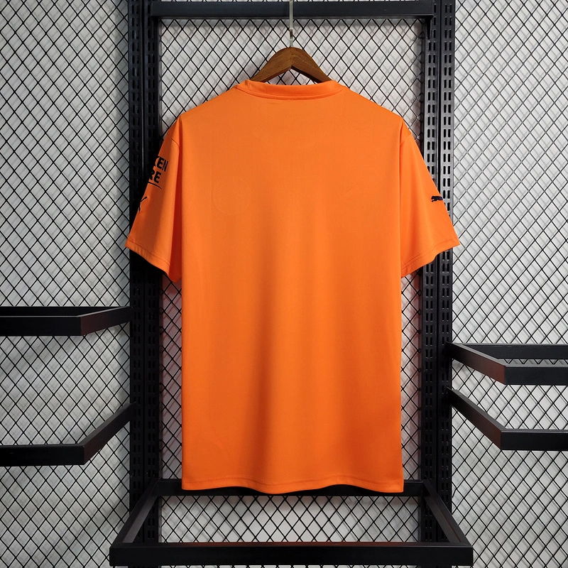 2022-23 Manchester City Orange Goalkeeper Football jersey