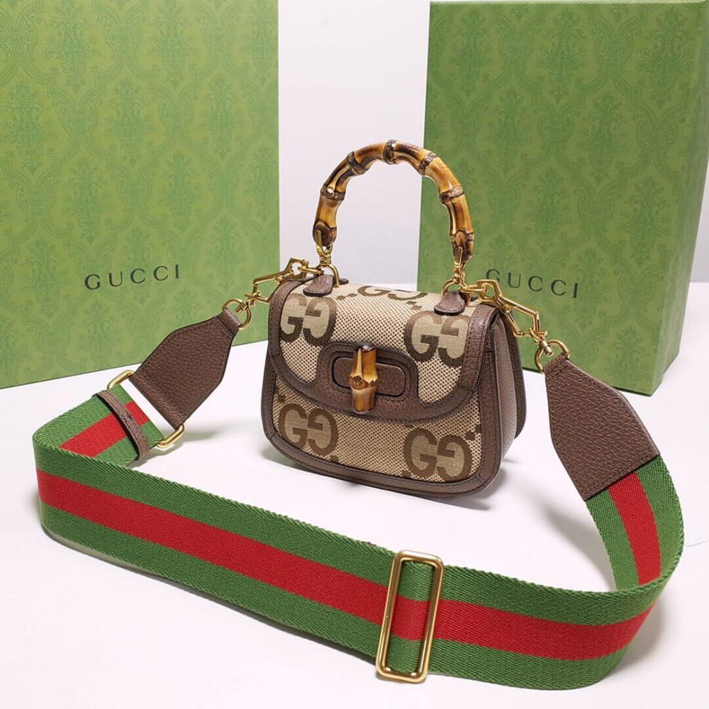 Gucci Bamboo 1947 Jumbo GG Mini Bag