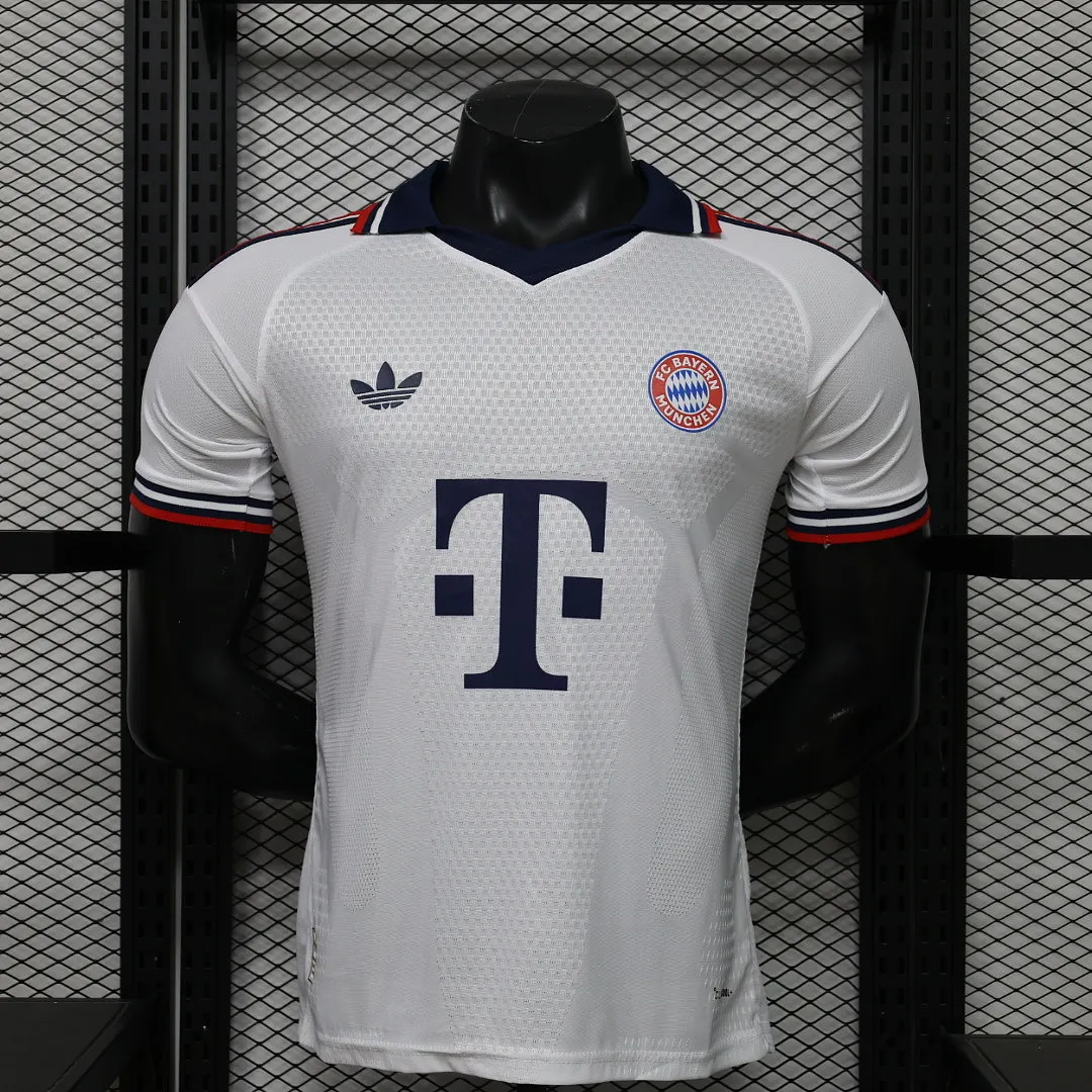 2026/27 Bundesliga Bayern Munich Team Away Football Jersey Player Version - JerseyFun