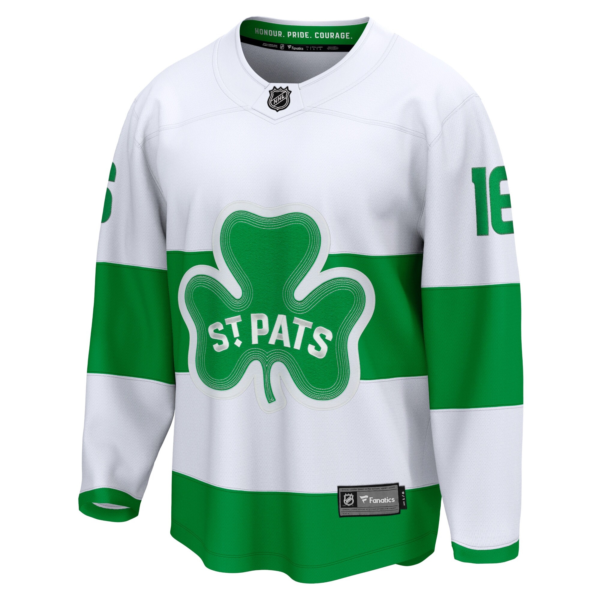 Mitch Marner Toronto Maple Leafs Fanatics St. Patricks Alternate Premier Breakaway Player Jersey – White