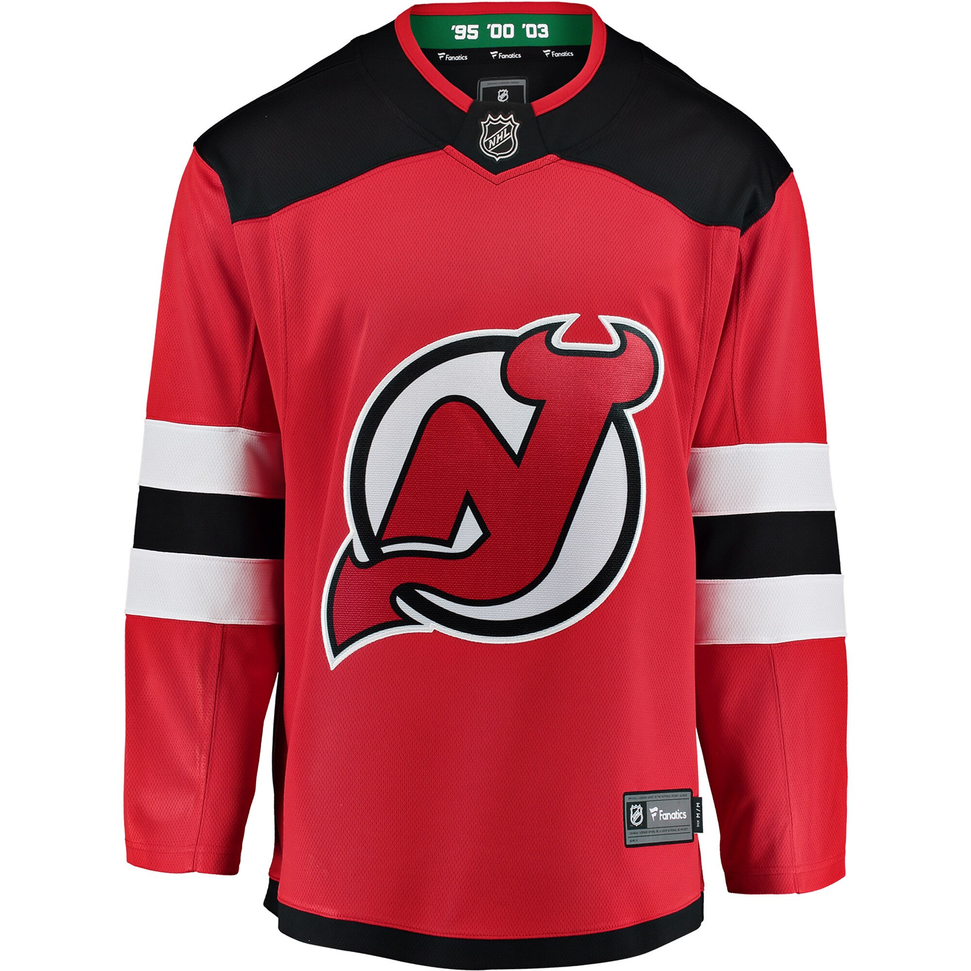 New Jersey Devils Fanatics Youth Breakaway Home Jersey – Red