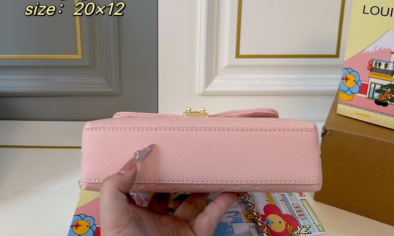 Louis Vuitton Madeleine Nano Bag Confetti Pink 21cm M29448