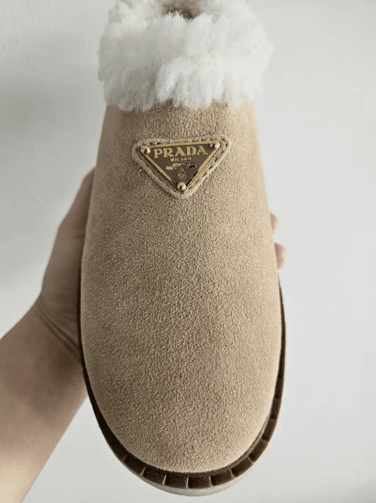 Prada Suede Mules Beige 1S715Nfzg50X0O