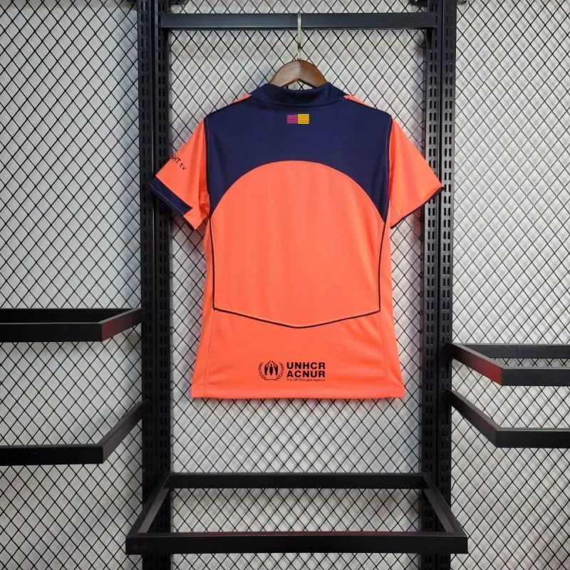 Women's 2025-26 Barcelona Third away Women Football jersey