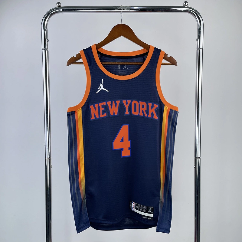 2023 New York Knicks 4 ROSE Basketball Jersey