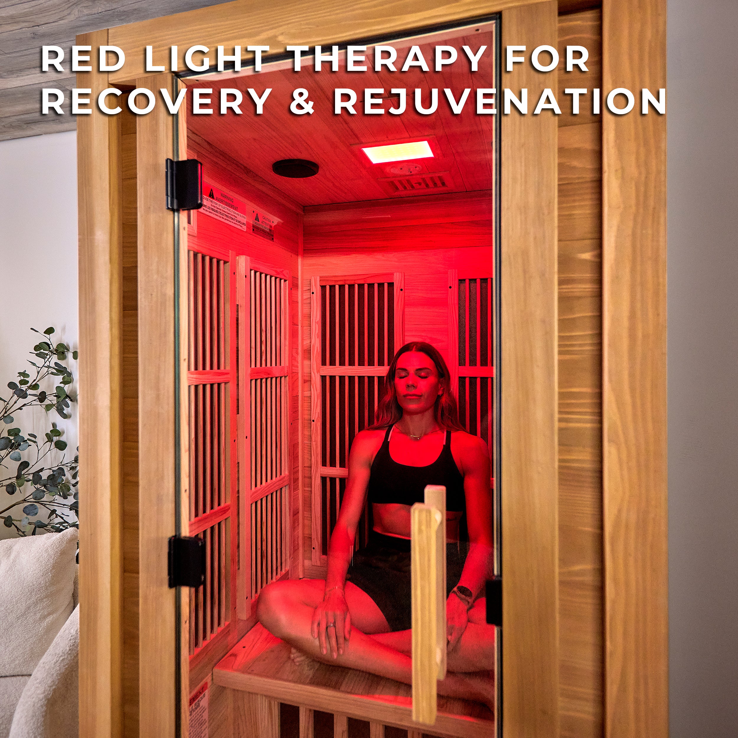 Rylan Indoor Infrared Sauna �?1 Person
