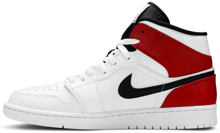 Air Jordan 1 Mid White Chicago 554724-116