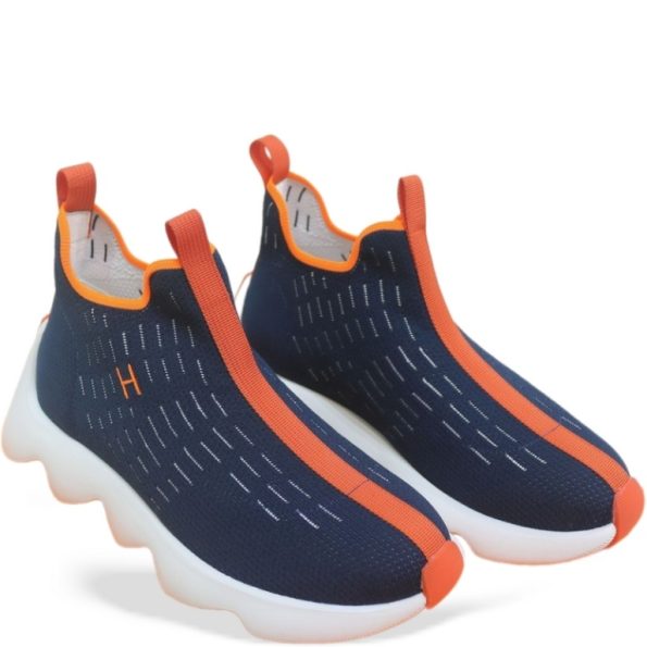 HERMES ECLAIR SNEAKER DARK BLUE
