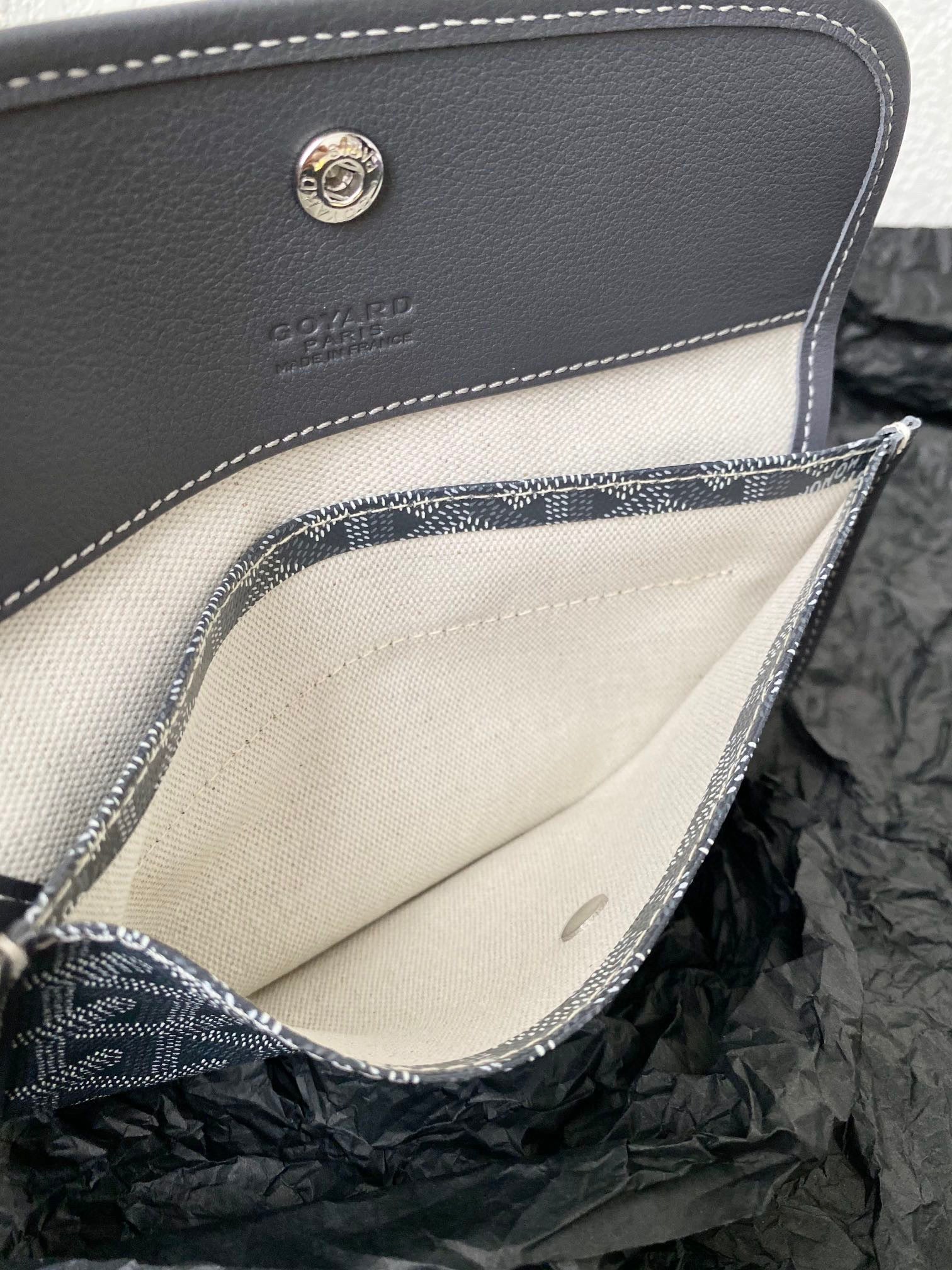 Goyard Saint Louis Gm 40Cm Grey Canvas