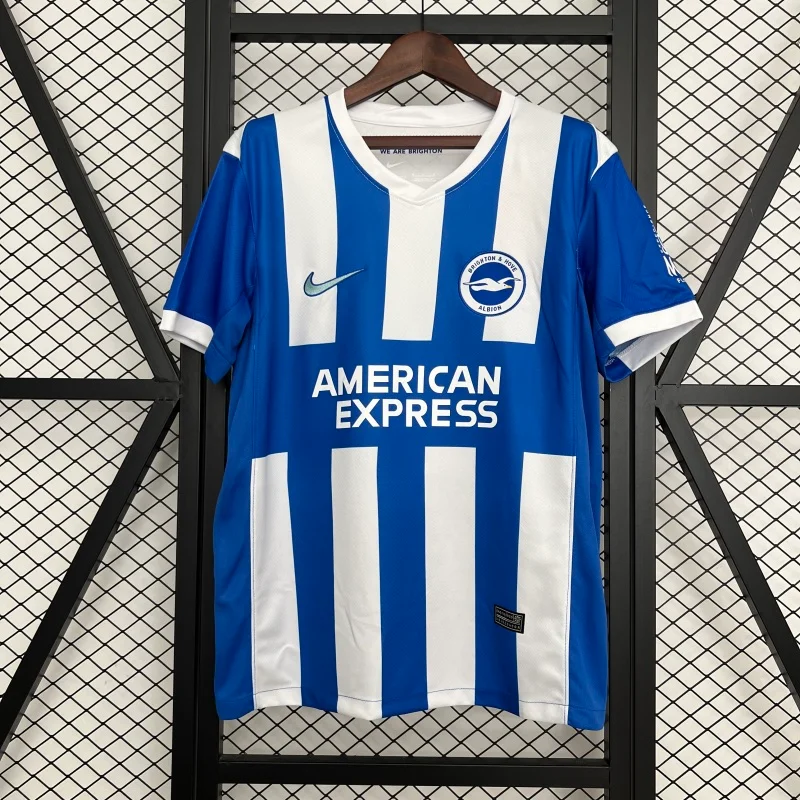 2025/2026 Premier League Brighton Team Home Football Jersey