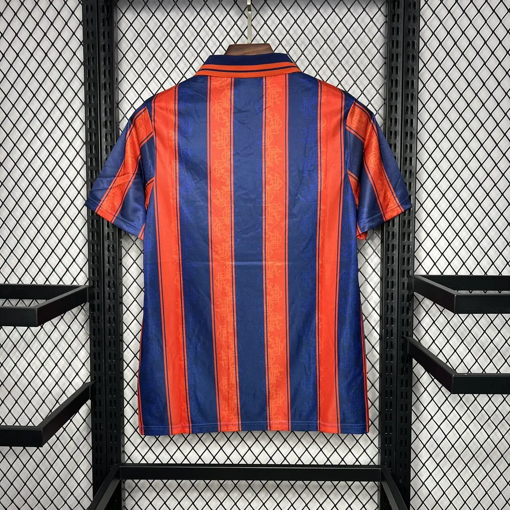 Retro 1993-94 Glasgow Rangers away football jersey Retro