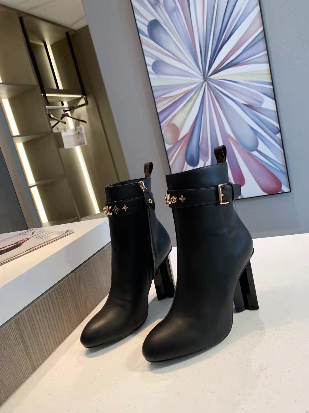 Louis Vuitton Ankle Boot Black