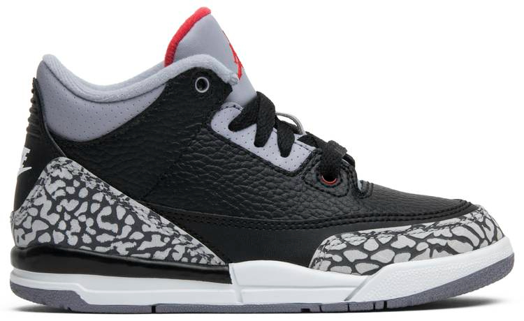 Air Jordan 3 Retro OG PS Black Cement 2018 429487-021