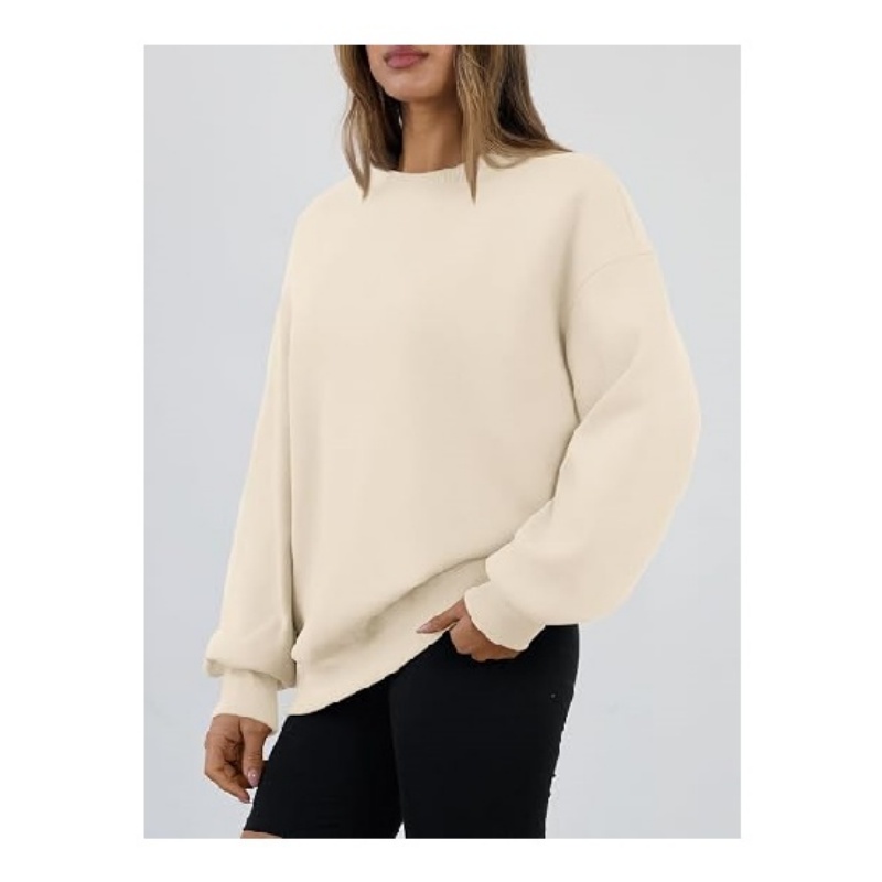 Oversized Sweatshirts pullover Crewneck Tops Fall Outfits 2026